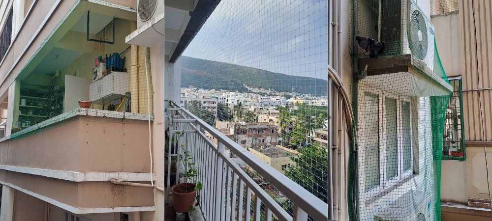 Bird Control Nets Installation Bangalore