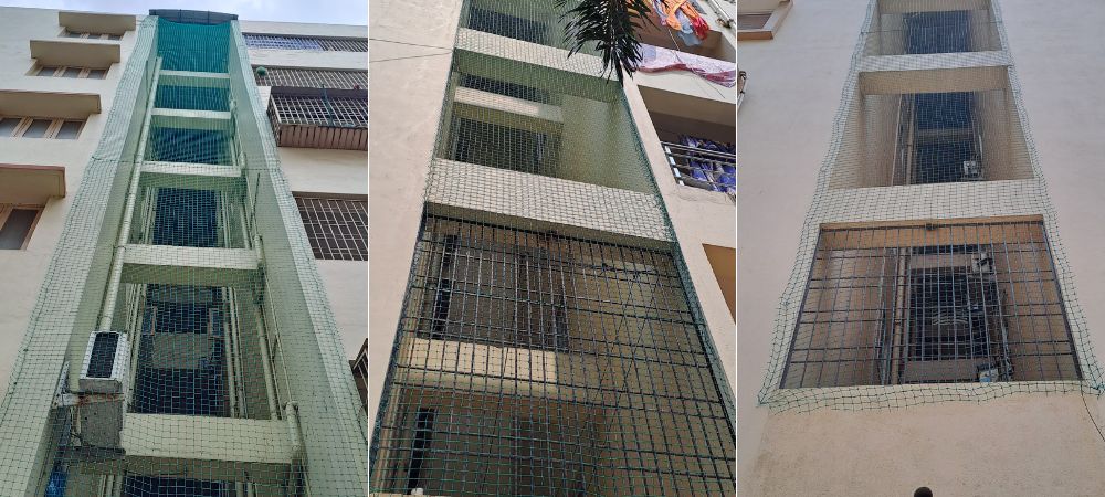 Duct Area Safety Nets Installation Bangalore